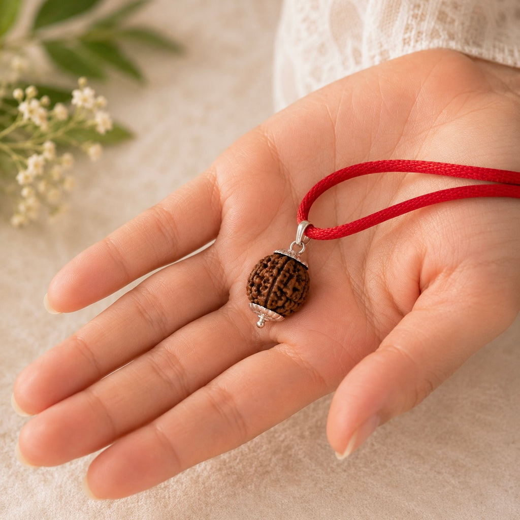 4 Mukhi Rudraksha - The Chatur-Veda Shield