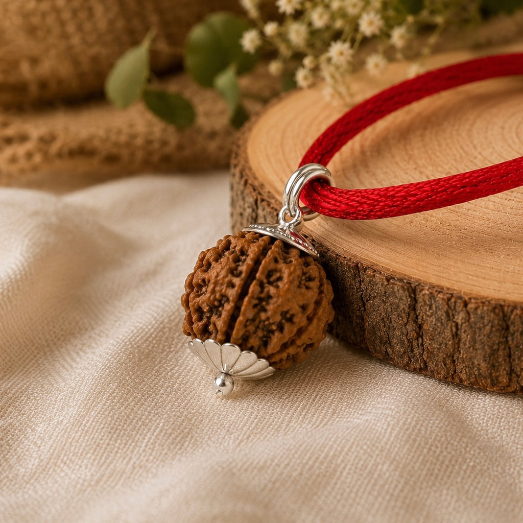 4 Mukhi Rudraksha - The Chatur-Veda Shield