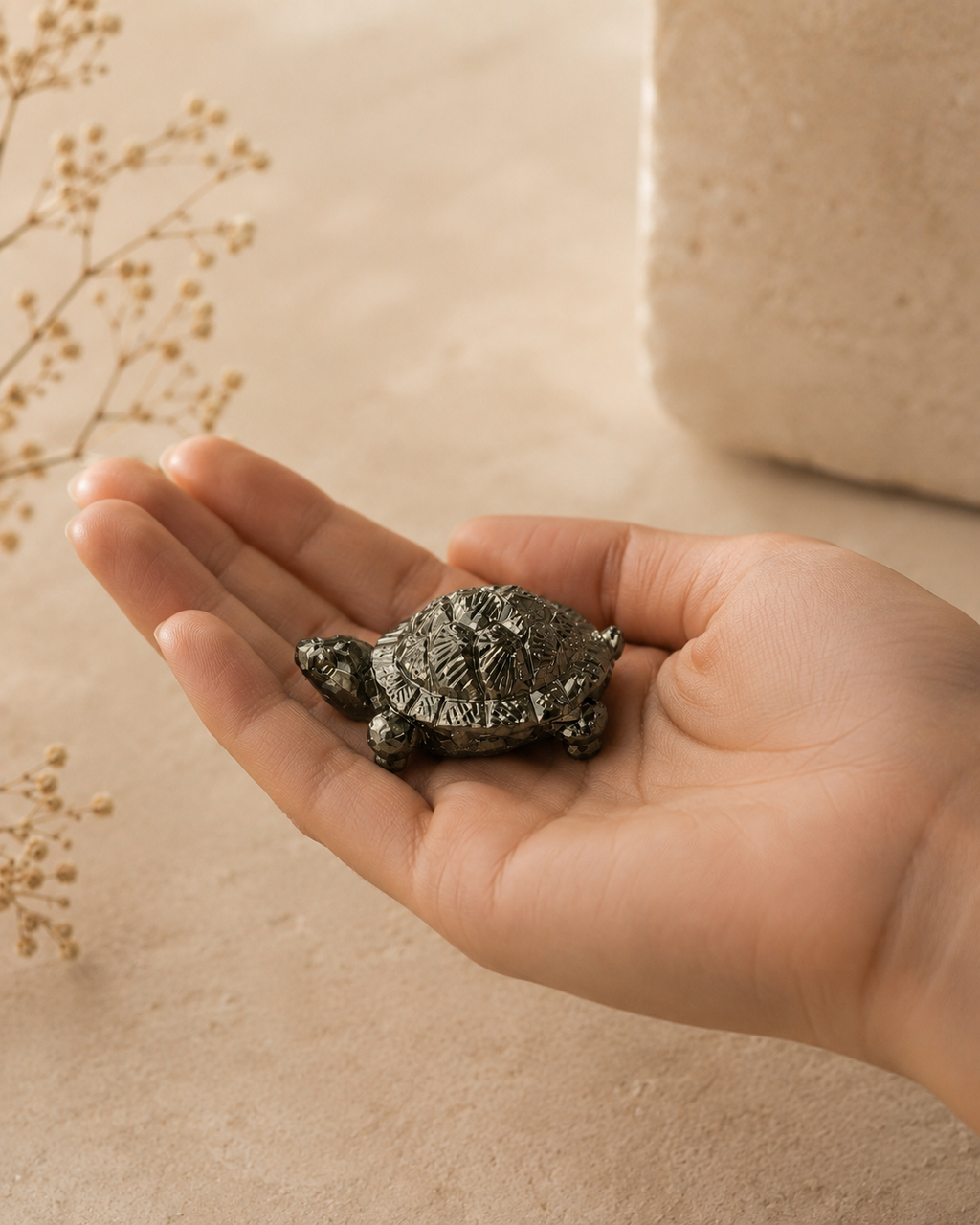 Pyrite Tortoise (Kachhua)