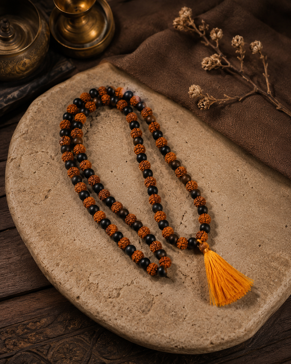 Divya Raksha Rudraksha & Karungali Mala