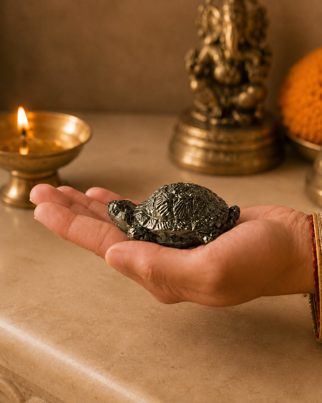 Astral Pyrite Tortoise