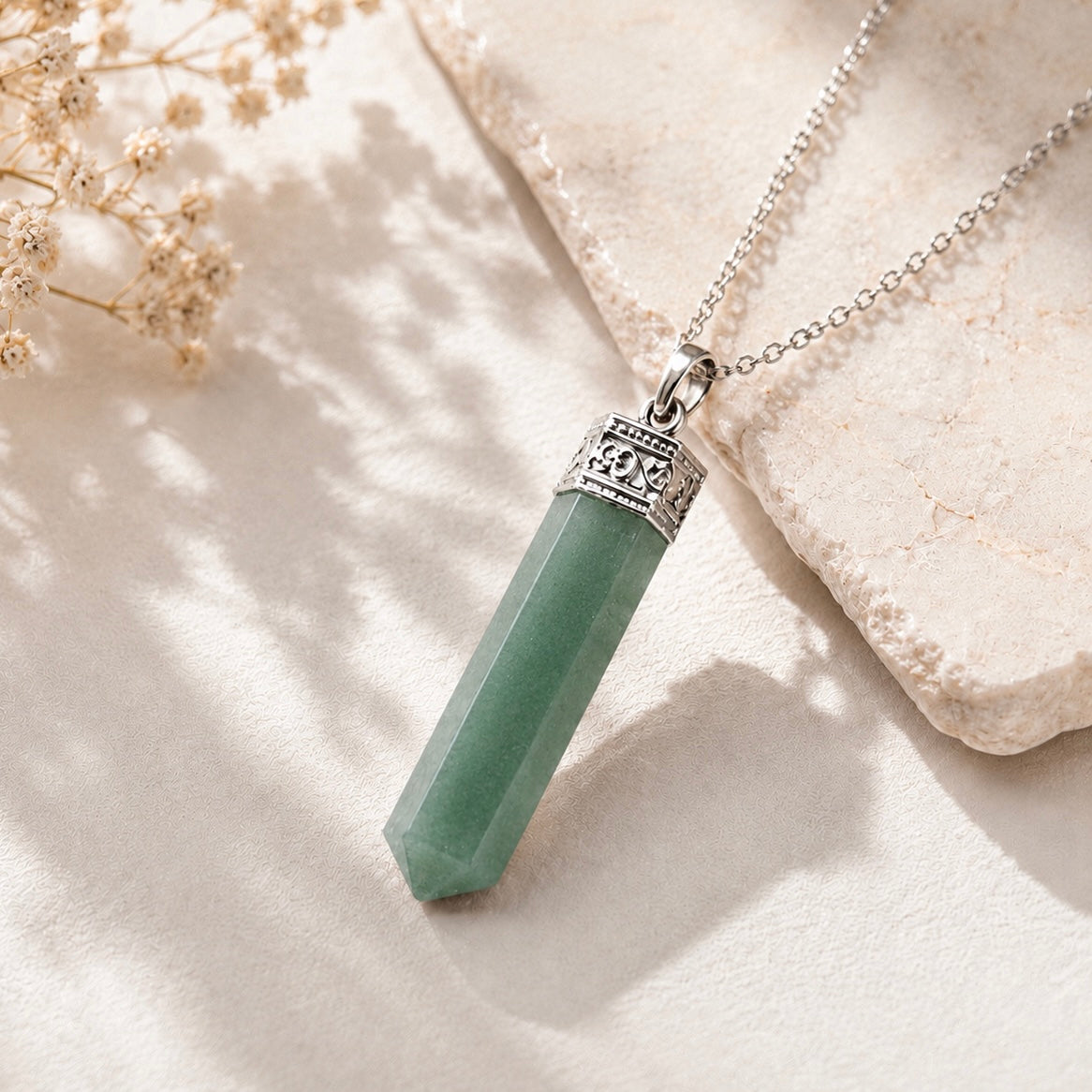 Astral Green Aventurine Pendant