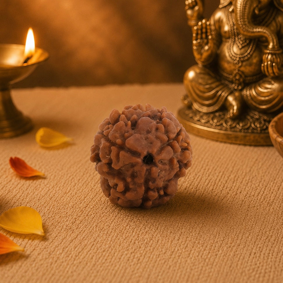 3 Mukhi Rudraksha - Tri-Elements Shield