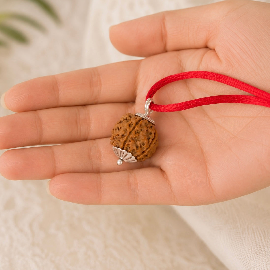 7 Mukhi Rudraksha - Mahalakshmi Shield